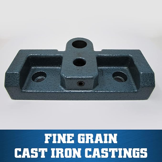 Wilton Low-Profile Drill Press Vise, 6" Jaw Width, 6" Jaw Opening, 2" Jaw Depth (Model LP6)