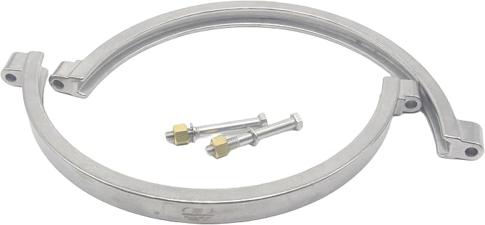 HFS(R) 12" High Pressure Tri Clamp Sanitary Clover for Tri Clamp Fitting Connection, Stainless Steel 304