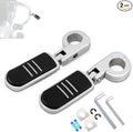 Adjustable Highway Footrests 1.25" 32mm Crash Bar For Harley Touring Guards