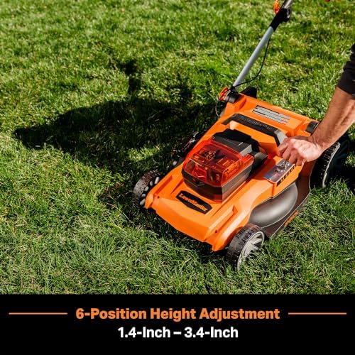 LawnMaster 48V MAX 19'' Brushless Cordless Electric Lawn Mower, CLMF4819A
