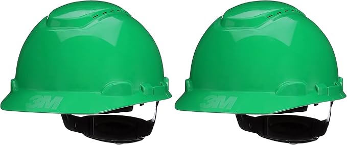 3M Hard Hat SecureFit H-700 Series Cap Style Safety Helmet with Uvicator Sensor, 4-Point Pressure Diffusion Ratchet Suspension
