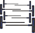 Eklind Tool 64908 Power-T Handle Hex Key allen wrench - 8pc set Metric MM sizes 2-10 (9In shaft)