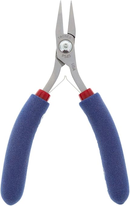 Pliers – Tronex Flat Nose – Short, Wide Smooth Jaw (Standard Handle) • P545