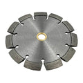 6" Crack Chaser Blade for Cured Concrete, Asphalt Repair or Joint Widen, 0.25" Width, 7/8"-5/8" Non-Threaded Arbor