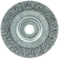 Weiler 00234 3" Narrow Face Crimped Wire Wheel, .0118" Steel Fill, 1/2"-3/8" Arbor Hole, Made in the USA (Pack of 2)