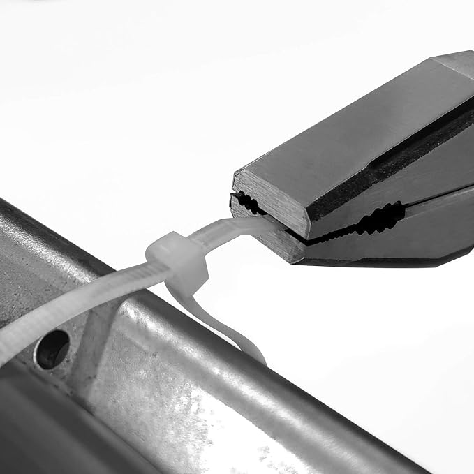 Engineer PZ-78 Side Cutting Linemans Pliers with Unique Screw Extractor Gripping Jaws, High Leverage Design, Vertical Serrations to remove a screw head securly, Crimper for Bare Terminals