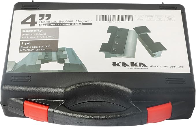 Vise Mount Metal Brake Bender, 4 in KAKA INDUSTRIAL BDS-4