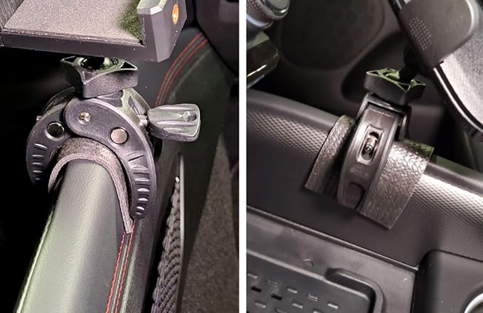 Phone Mount for Dodge Durango 2021-2025 | Dashboard Phone Holder Clamps onto The Center Console | (Spring Loaded)