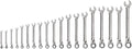 TEKTON Reversible Ratcheting Combination Wrench Set, 19-Piece | WRC94003 | (6 - 24 mm), 12-Point, Satin Chrome Finish