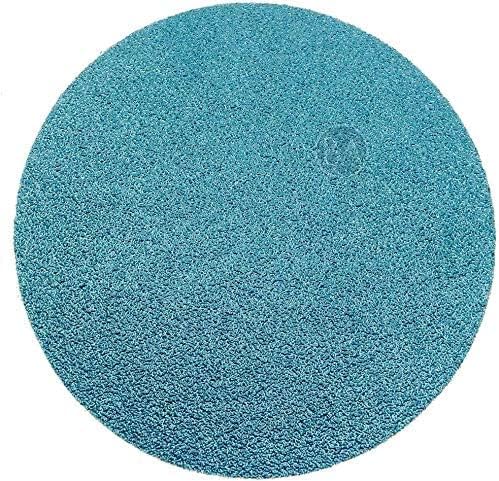Benchmark Abrasives PSA No Hole 8 Inch Sanding Discs with Zirconia Grains Automotive Orbital Sander Sandpaper - 8 Inch Sanding Disc Self Stick Adhesive Back - Surface Blending (10 Pack), 80 Grit