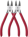 IGAN-P6 Wire Cutters (Pack of 2), 6-inch Ultra Sharp & Powerful Side-cutting Pliers with Longer Flush Cutting Edge, Ideal Wire Cutter for Crafts, Floral, Electrical & Any Clean Cut Needs