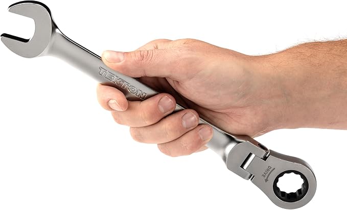 TEKTON 20 mm Flex Head Ratcheting Combination Wrench | WRC26420 | 12-Point