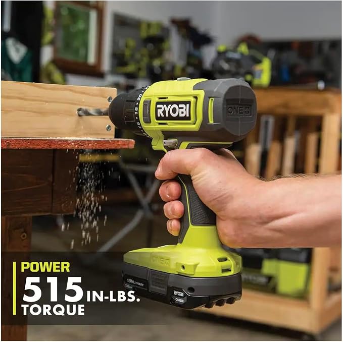 RYOBI ONE+ 18V Cordless 1/2in Drill/Driver PCL206B (Tool Only)