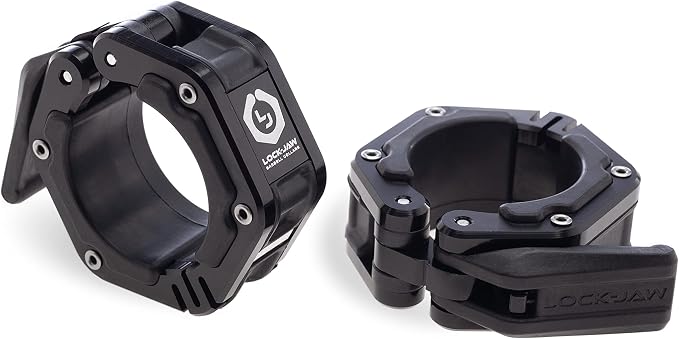 Lock-Jaw Flex Magnetic Barbell Collars/Clamps, 2"/50mm Olympic Bars