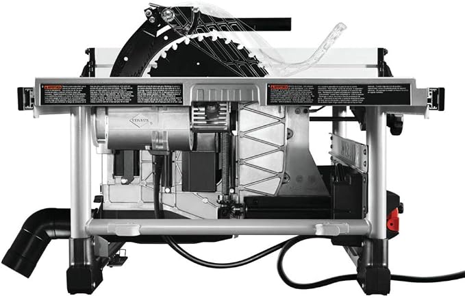SKIL 10 Inch Heavy Duty Worm Drive Table Saw with Stand - SPT99-11
