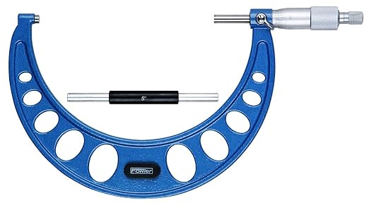 Fowler 52-240-006-1, Outside Inch Micrometer with 5-6" Measuring Range