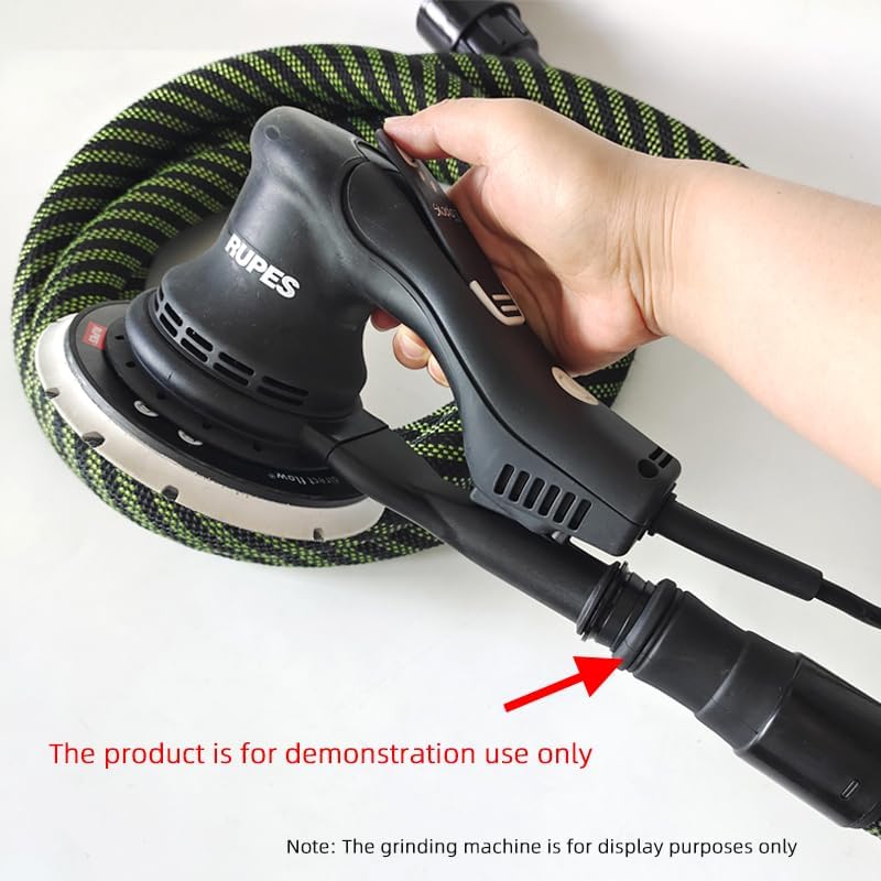 Dust Collection Hose compatible with FESTOOL and MIRKA ect Vacuum Cleaners and Polishers, 3.5M/5M Anti-Static Suction Pipe (137.8, Inches)