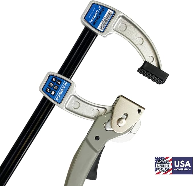 Massca Aluminum Quick Gear Clamp | 8 Inches