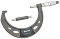 Starrett Outside Micrometer with Insulated Frame, Satin Chrome Finish and Advanced Sleeve Design - Quick and Easy Adjustment, 3-4" Range, .0001" Graduation - T444.1XRL-4