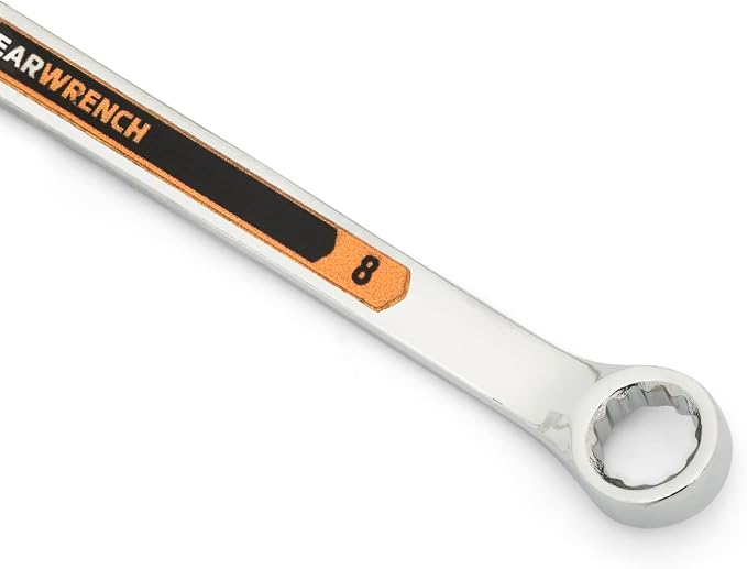 GEARWRENCH 22 Pc 12 Pt Hi-Viz Long Pattern Combination mm Wrench Set|81916H