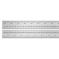 Starrett Spring Tempered Steel Rule with Satin Chrome Finish, Quick Reading, Millimeter and Inch Graduation - 39-1/4" Length, 36 Graduation Type, 1.2mm Thickness - C636-1000