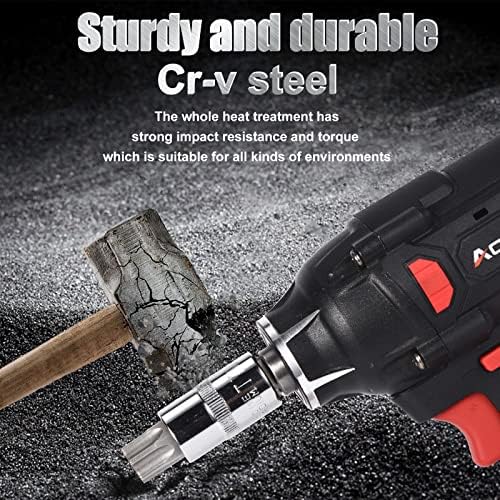 AOBEN 64Pcs Master Torx Bit Socket and External Torx Socket Set, 1/4, 3/8, 1/2-inch(E4-E24, T6-T70,TT6-TT70,TP8-TP60), S2 and Cr-V Steel, Includes Socket Adapters