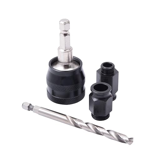 Diablo General Purpose Bi-Metal Hole Saw Set - Fits with Mandrel System - 10 Saw Cups, 1 Mandrel, 1 Pilot Bit, 2 Adaptor Nuts - DHS14SGP