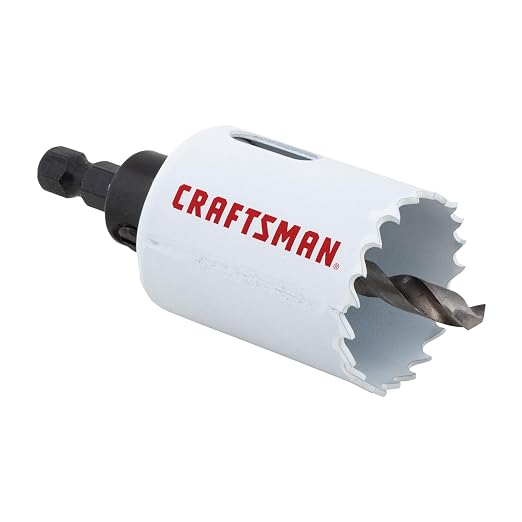 CRAFTSMAN Bi-Metal Hole Saw with Arbor (CMAH1112A)