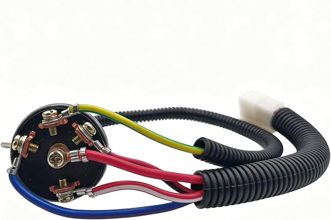 32430-31820 Ignition Switch Replacement for Kubota L Series | Ignition Switch with 4 Position 5 Termials 32430-31820 38180-31800 34670-3182 Replacement for Kubota Tractor L series