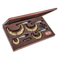 Starrett Outside Micrometer Set with Smooth Friction Thimble, Combination Ratchet and Speeder - Camouflage Paint Theme, 0-4" Set Range, .0001" Graduations - SCFT436.1XRLZ