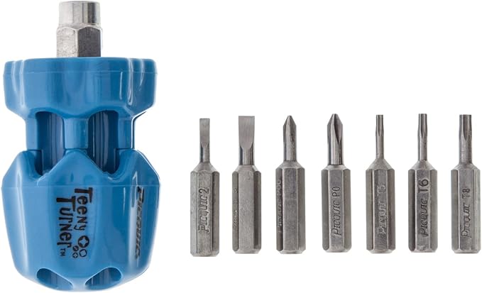 Picquic 88562 Carded Combo Pack with Sixpac Plus, Stubby and Teeny Turner Drivers, Assorted, 3-Piece