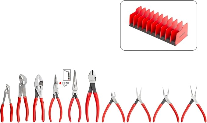 TEKTON Gripping, Cutting, Mini Pliers Set, 10-Piece | PLR99204