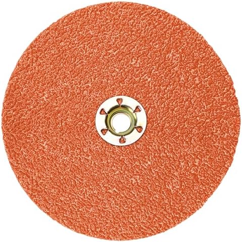 3M Cubitron II Fiber Disc, 987C, 80+, TN Quick Change, 4-1/2 in x MISC