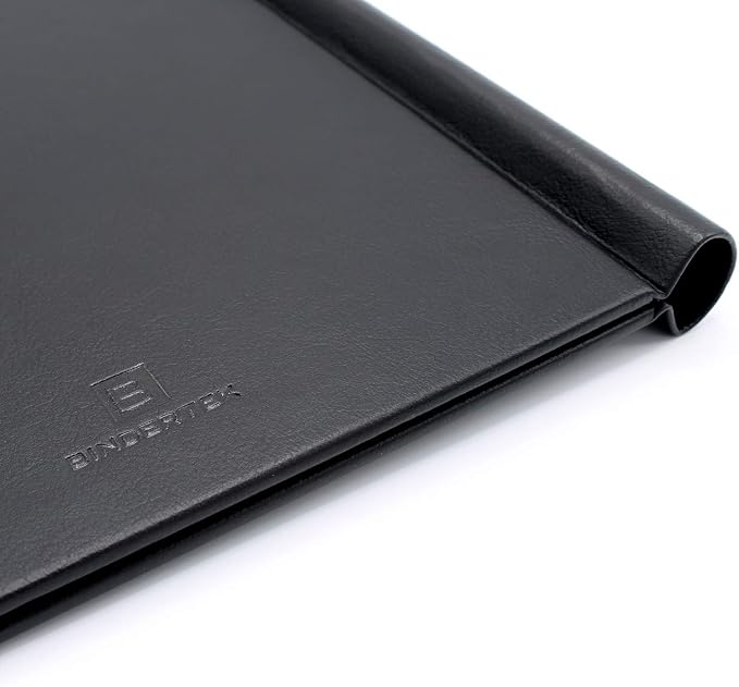 Faux Leather Springback Thesis Binder - Green, 1" Spine, by Bindertek