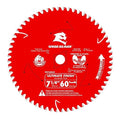 Diablo Wood Demon Ultimate Finish Carbide Circular Saw Blade - Ideal for Professional Use and DIYers - 7-1/4" Diameter, 60 Hi-ATB Teeth, 8,000 Max RPM - D0760UXA