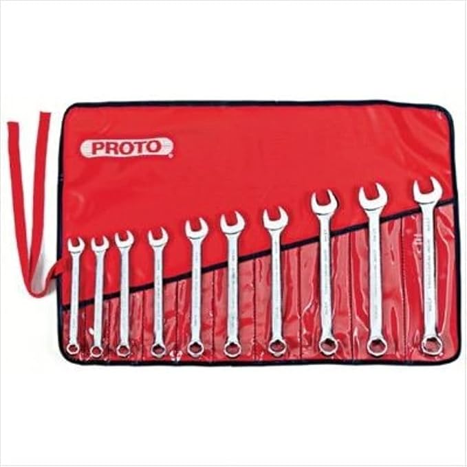 Proto - 15Piece Satin Metric Combination ASD Wrench Set - 12 Pt. 7mm-32mm (J1200P-MASD)