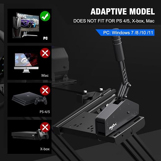 PXN HB S Sim Racing Handbrake,USB Handbrake, Compatible with Windows PC