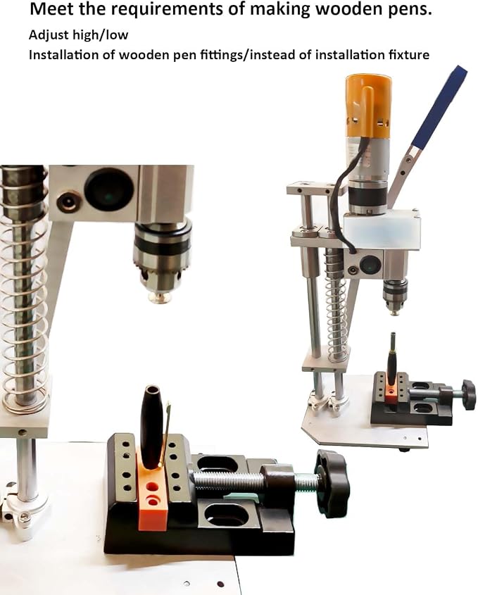 Mini Drill Press Table Compact And Portable Enhanced Model With High Torque, 440–880 Rpm Ideal For Woodworking, Pen Making, Metalworking, Epoxy Projects, Jewelry Making, Diy Crafts, Handicrafts