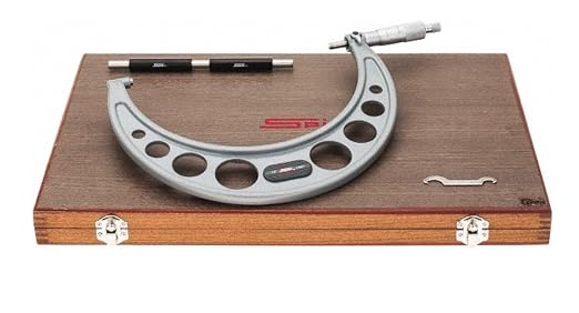 SPI 17-647-9 Calibrated Mechanical Outside Micrometer: 7" to 8 inch Range