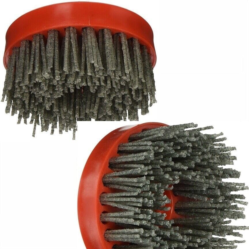 5" Antiquing Silicon Carbide Brush Grit 24-500 for Granite Stone Marble Masonry (Grit 500)