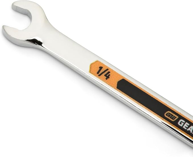 GEARWRENCH 15 Pc 12 Pt SAE Hi-Viz Long BeamCombination Wrench Set | 81901H
