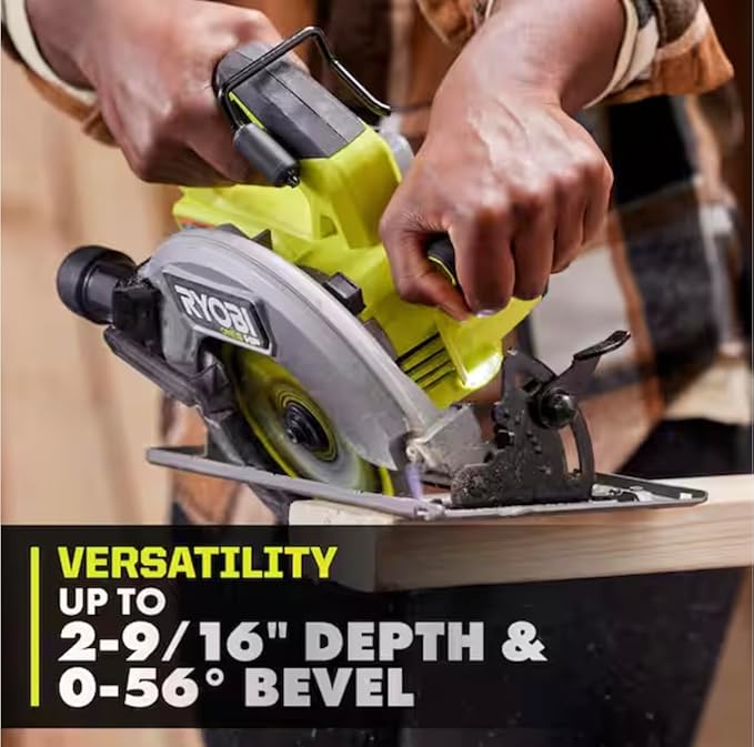 RYOBI ONE+ HP 18V Brushless Cordless 7-1/4 in. Circular Saw (Tool Only)