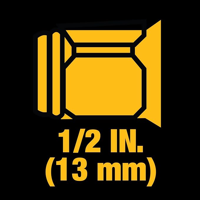 DEWALT 20V MAX Cordless Impact Wrench, 1/2 Impact Gun, 4-Speed High Torque with Hog Ring Anvil and LED Light, Brushless Motor, Precision Wrench, Tool Only (DCF900B) (Pack of 3)