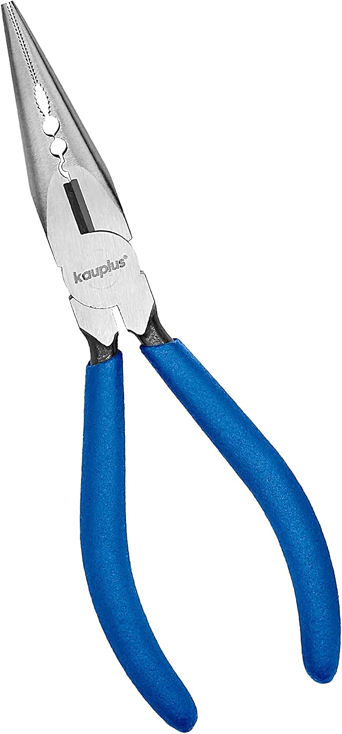 4-Piece Pliers Set- Water Pump Pliers -Slip Joint - Diagonal Cutter - Combination Long Nose - In Tool Roll
