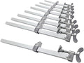 Dubuque Clamp Works UC948 48" Adjustable Bar Clamp for Woodworking - 10-PACK
