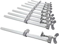 Dubuque Clamp Works UC924 24" Adjustable Bar Clamp for Woodworking - 10-PACK