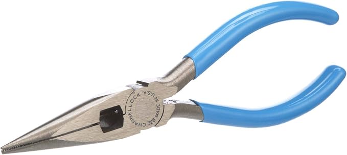 Channellock Needle-Nose Pliers 326 - Long Nose with Side Cutter, Channel Lock Pliers - 6 in