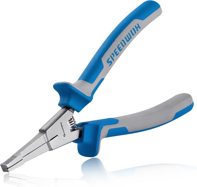 SPEEDWOX 8" Special Lock Ring Pliers Straight Jaw Pliers Snap Ring Pliers