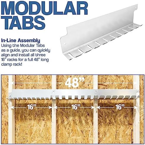 Fulton Woodworking Tools Modular Clamp Rack Assortment