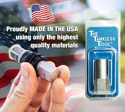 The Ultimate Inlet Filter Removal Tool Compatible with All Rinnai Tankless Water Heaters | Tankless Water Heater Descaling | Tool for Easy Tankless Water Heater Maintenance